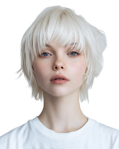 Angelic Albino Woman Vinyl Car Decal Sticker – Waterproof & UV-Resistant Angelic Albino Woman Vinyl Car Decal Sticker – Waterproof & UV-Resistant