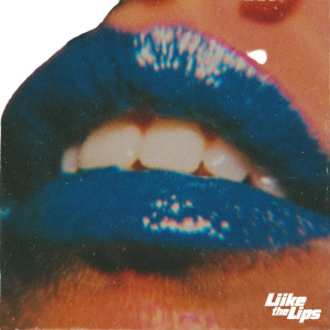 Blue Lipstick Smile Vinyl Car Decal Sticker – Waterproof & UV-Resistant 