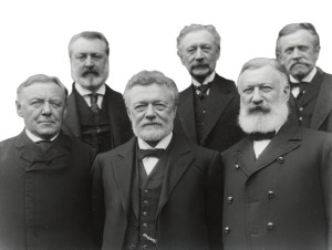 Historical Group Photo Vinyl Car Decal Sticker – Waterproof & UV-Resistant 