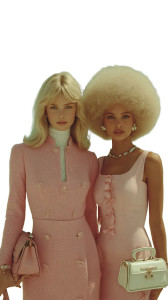 60S Supermodels Prada Vinyl Car Decal Sticker – Waterproof & UV-Resistant 