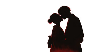 Dark Fantasy Kiss V2 Vinyl Car Decal Sticker – Waterproof & UV-Resistant 