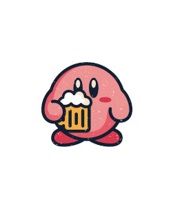 Kirby Beer Shirt Vinyl Car Decal Sticker – Waterproof & UV-Resistant Kirby Beer Shirt Vinyl Car Decal Sticker – Waterproof & UV-Resistant