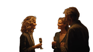 Parisian Balcony Gathering Vinyl Car Decal Sticker – Waterproof & UV-Resistant 