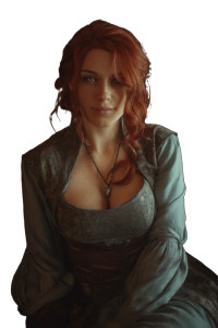 Red-Hair Mage Vinyl Car Decal Sticker – Waterproof & UV-Resistant 
