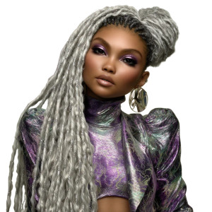 Afrofuturistic Doll Vinyl Car Decal Sticker – Waterproof & UV-Resistant  Afrofuturistic Doll Vinyl Car Decal Sticker – Waterproof & UV-Resistant