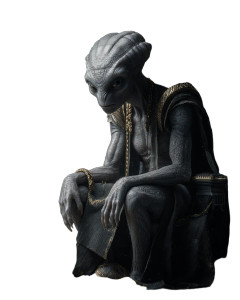 Ancient Grey Alien V2 Vinyl Car Decal Sticker – Waterproof & UV-Resistant 