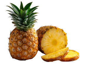 Pineapple Duo Vinyl Car Decal Sticker – Waterproof & UV-Resistant 