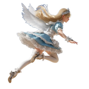 Flying Goddess Vinyl Car Decal Sticker – Waterproof & UV-Resistant 