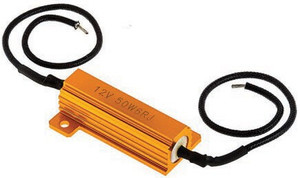 Diamond Group 6 Ohm 50W Light Bulb Resistor | Energy Efficient, Dimmable, Polarity Insensitive