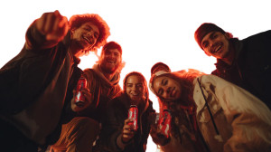 Genz Neon Party Vinyl Car Decal Sticker – Waterproof & UV-Resistant 