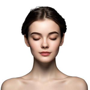 Beautiful Model Face Vinyl Car Decal Sticker – Waterproof & UV-Resistant 