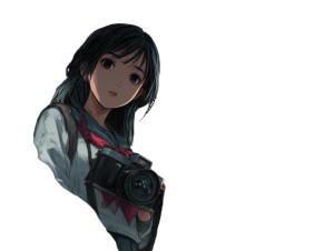 Fatal Frame Girl Vinyl Car Decal Sticker – Waterproof & UV-Resistant 