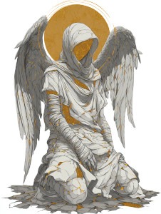 Angel Of Decay Vinyl Car Decal Sticker – Waterproof & UV-Resistant Angel Of Decay Vinyl Car Decal Sticker – Waterproof & UV-Resistant