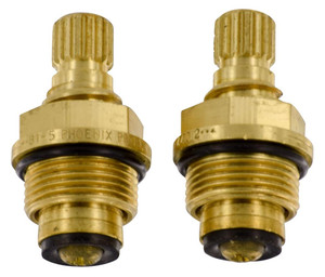 High-Quality Brass Faucet Stem & Bonnet | Fits Phoenix Concealed Wall Mount, Shower & Deck Garden Tub Faucet | Hot & Cold Supply | Durable Design