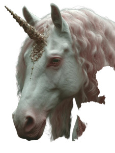 Pink Unicorn Meadow Vinyl Car Decal Sticker – Waterproof & UV-Resistant 