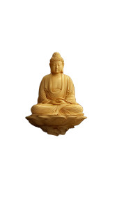 Golden Buddha Illustration Vinyl Car Decal Sticker – Waterproof & UV-Resistant Golden Buddha Illustration Vinyl Car Decal Sticker – Waterproof & UV-Resistant