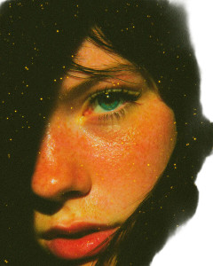 Female Glance Vinyl Car Decal Sticker – Waterproof & UV-Resistant 