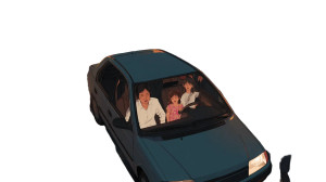 Angry Villagers Encounter Vinyl Car Decal Sticker – Waterproof & UV-Resistant 