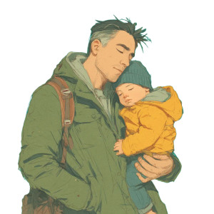 Safe Baby Dad Vinyl Car Decal Sticker – Waterproof & UV-Resistant 