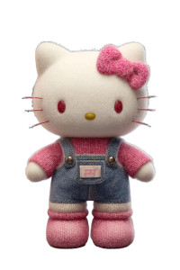 Hello Kitty Toy Vinyl Car Decal Sticker – Waterproof & UV-Resistant 