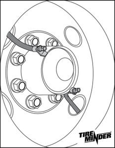 Enhance Tire Performance with TireMinder Valve Stem Extension Kit | Fits 16-19.5 Inch Wheels | TPMS Compatible & Easy to Install | Durable Stainless Steel