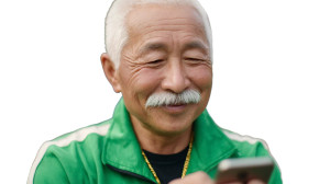 Smiling Elderly Korean Vinyl Car Decal Sticker – Waterproof & UV-Resistant  Smiling Elderly Korean Vinyl Car Decal Sticker – Waterproof & UV-Resistant