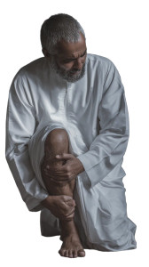 Saudi Man In Pain Vinyl Car Decal Sticker – Waterproof & UV-Resistant 