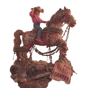 Cowgirl'S Triumph Vinyl Car Decal Sticker – Waterproof & UV-Resistant 