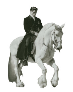 Diplomat On Horse Vinyl Car Decal Sticker – Waterproof & UV-Resistant Diplomat On Horse Vinyl Car Decal Sticker – Waterproof & UV-Resistant