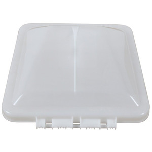 Upgrade to High-Quality White Roof Vent Lid for Complete Satisfaction | Fits 14-1/4 Inch X 14-1/4 Inch Roof Vents