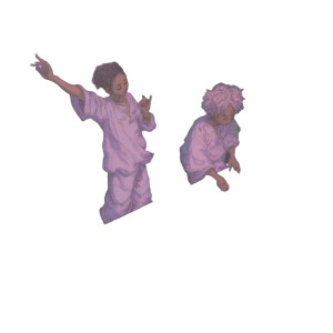 Dancing Djs Under Stars Vinyl Car Decal Sticker – Waterproof & UV-Resistant 