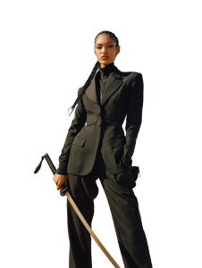 Desert Fashion Warrior Vinyl Car Decal Sticker – Waterproof & UV-Resistant 