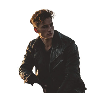 Brunette Biker Vinyl Car Decal Sticker – Waterproof & UV-Resistant 