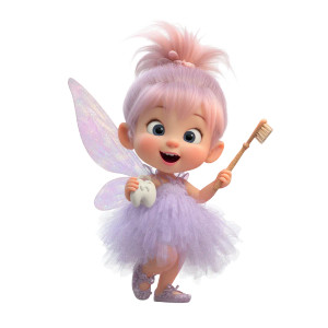 Baby Tooth Fairy Vinyl Car Decal Sticker – Waterproof & UV-Resistant Baby Tooth Fairy Vinyl Car Decal Sticker – Waterproof & UV-Resistant