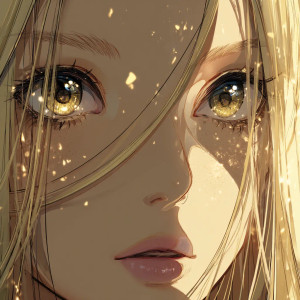 Anime Golden Girl V2 Vinyl Car Decal Sticker – Waterproof & UV-Resistant 