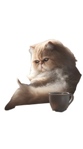 Grumpy Tech Cat Vinyl Car Decal Sticker – Waterproof & UV-Resistant Grumpy Tech Cat Vinyl Car Decal Sticker – Waterproof & UV-Resistant