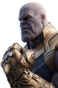 Thanos With Gauntlet V9 Vinyl Car Decal Sticker – Waterproof & UV-Resistant 