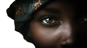 African Woman'S Eye Vinyl Car Decal Sticker – Waterproof & UV-Resistant African Woman'S Eye Vinyl Car Decal Sticker – Waterproof & UV-Resistant
