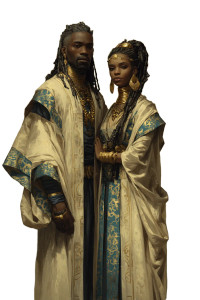 Traditional African Couple Vinyl Car Decal Sticker – Waterproof & UV-Resistant Traditional African Couple Vinyl Car Decal Sticker – Waterproof & UV-Resistant