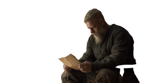 Viking In Contemplation Vinyl Car Decal Sticker – Waterproof & UV-Resistant 