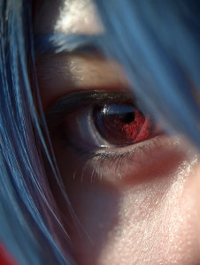 Ayanami Rei'S Eye Vinyl Car Decal Sticker – Waterproof & UV-Resistant 