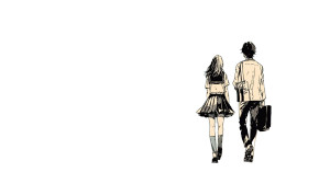 Nostalgic Summer Walk Vinyl Car Decal Sticker – Waterproof & UV-Resistant 