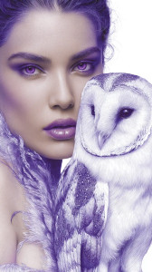 Rainbow-Eyed Woman And Owl Vinyl Car Decal Sticker – Waterproof & UV-Resistant Rainbow-Eyed Woman And Owl Vinyl Car Decal Sticker – Waterproof & UV-Resistant