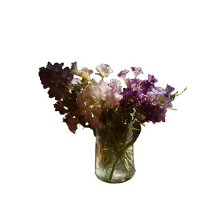 Floral Summer Composition Vinyl Car Decal Sticker – Waterproof & UV-Resistant 