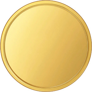 Gold Coin Vinyl Car Decal Sticker – Waterproof & UV-Resistant Gold Coin Vinyl Car Decal Sticker – Waterproof & UV-Resistant