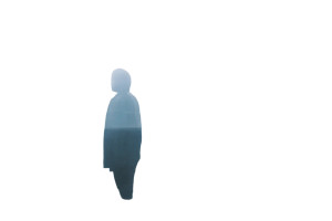 Faded Figure Vinyl Car Decal Sticker – Waterproof & UV-Resistant Faded Figure Vinyl Car Decal Sticker – Waterproof & UV-Resistant