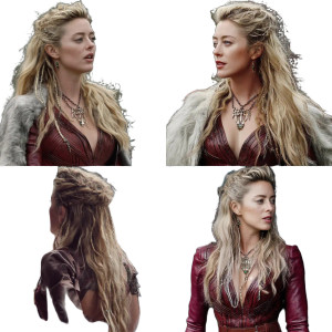 Viking Witch Queen V3 Vinyl Car Decal Sticker – Waterproof & UV-Resistant 