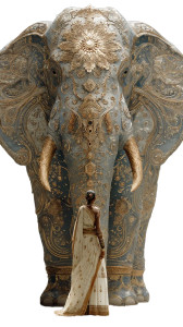 Divine Oracle Guardian Vinyl Car Decal Sticker – Waterproof & UV-Resistant 