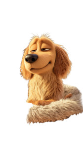 Golden Retriever Puppy V34 Vinyl Car Decal Sticker – Waterproof & UV-Resistant 