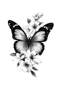 Minimalistic Butterfly Tattoo Vinyl Car Decal Sticker – Waterproof & UV-Resistant Minimalistic Butterfly Tattoo Vinyl Car Decal Sticker – Waterproof & UV-Resistant